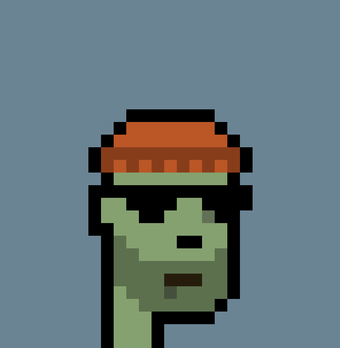 CryptoPunk #7458. تصویر: CryptoPunks