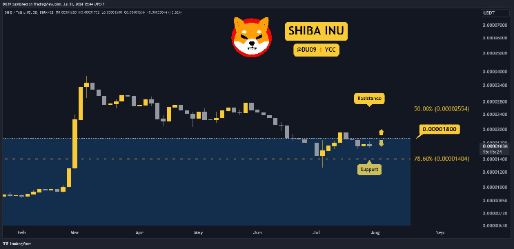 چرا قیمت شیبا اینو (SHIB) در این هفته کاهش یافته است؟