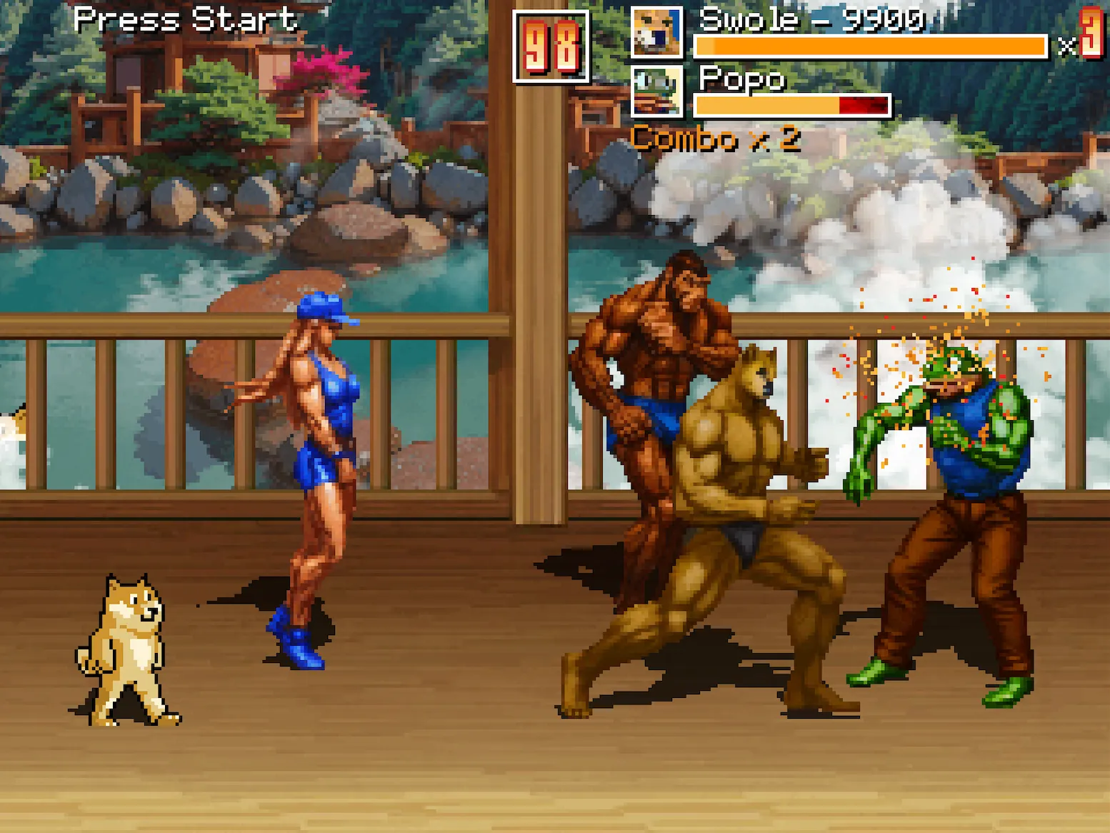 چگونه بازی Dogecoin Beat 'Em Up 'Super Doginals' جان گرفت