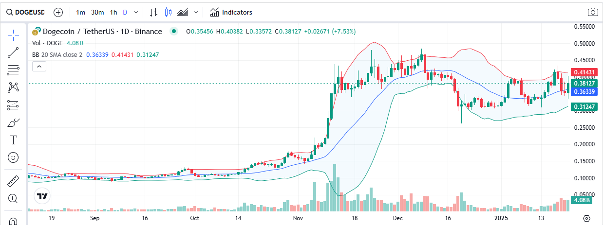 Dogecoin، Chainlink و Bonk رهبران افزایش آلتکوین در هفته چهارم ژانویه هستند.