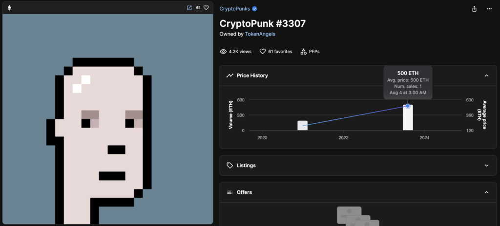 CryptoPunk #3307