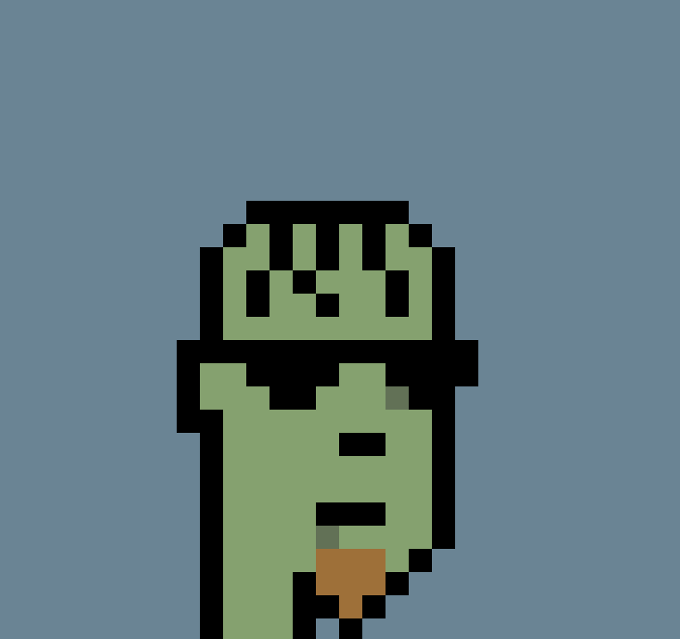 CryptoPunk #8531. تصویر: CryptoPunks