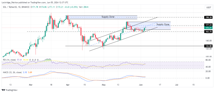 نمودار سولانا/تتر1D: منبع: TradingView