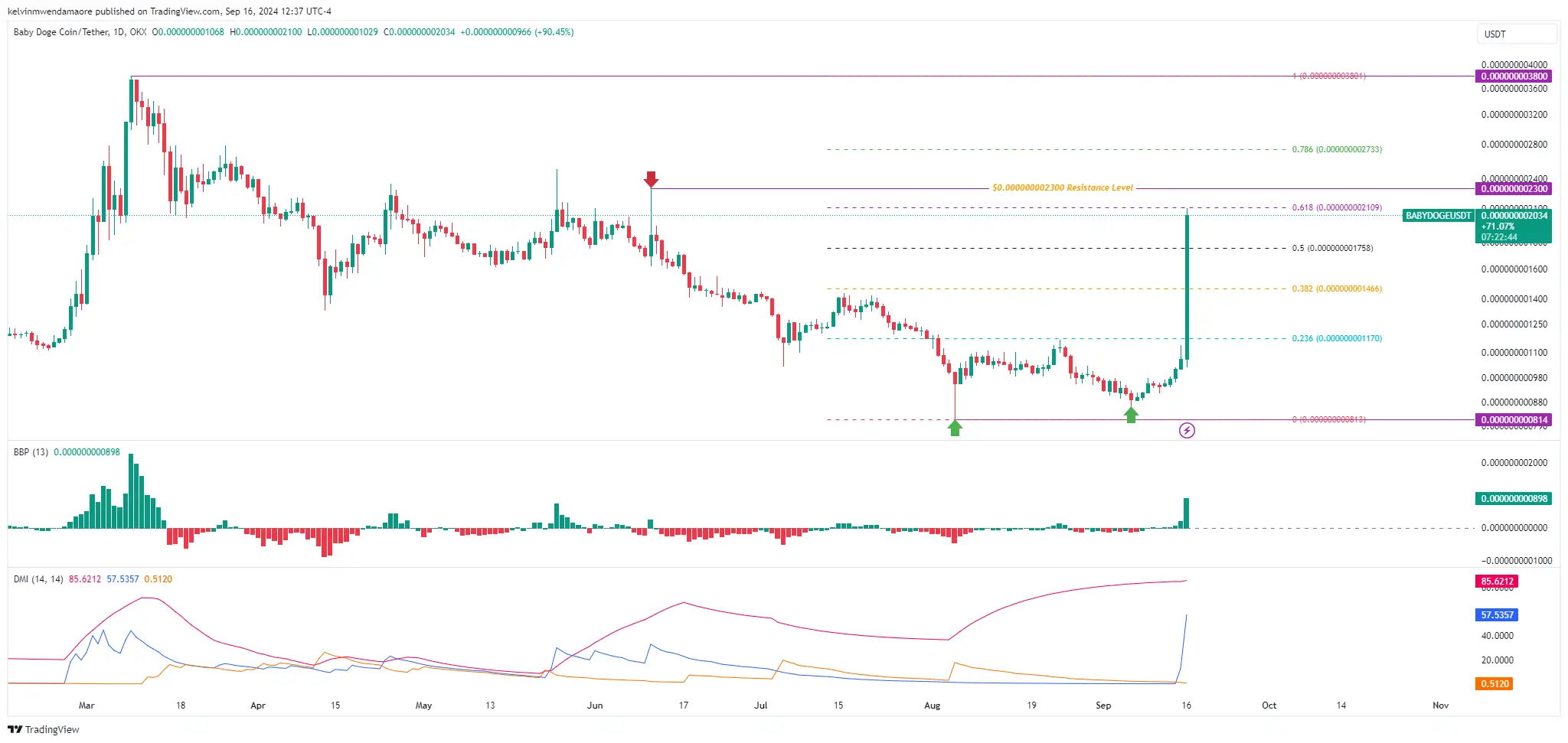 سکه Baby Doge در میان لیست سود 83 درصدی دارد: اصلاحی در پیش است؟